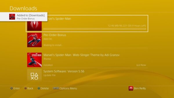 Spider-Man PS4: Disponibile il preload del gioco